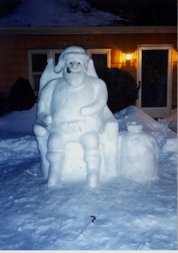Santa Snowman E